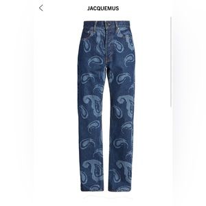 JACQUEMUS - Le Raphia Le De-Nimes Suno Jeans